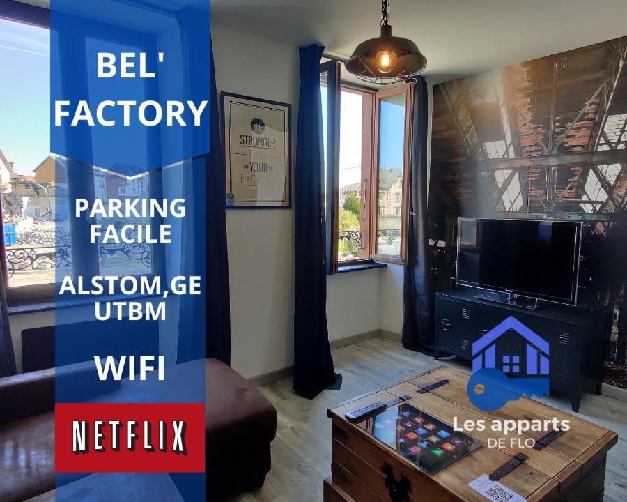 Les Studios De Flo' : The Bel'Factory 38 M² Wifi بلفور المظهر الخارجي الصورة